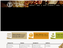 Tablet Screenshot of pro-organico.com